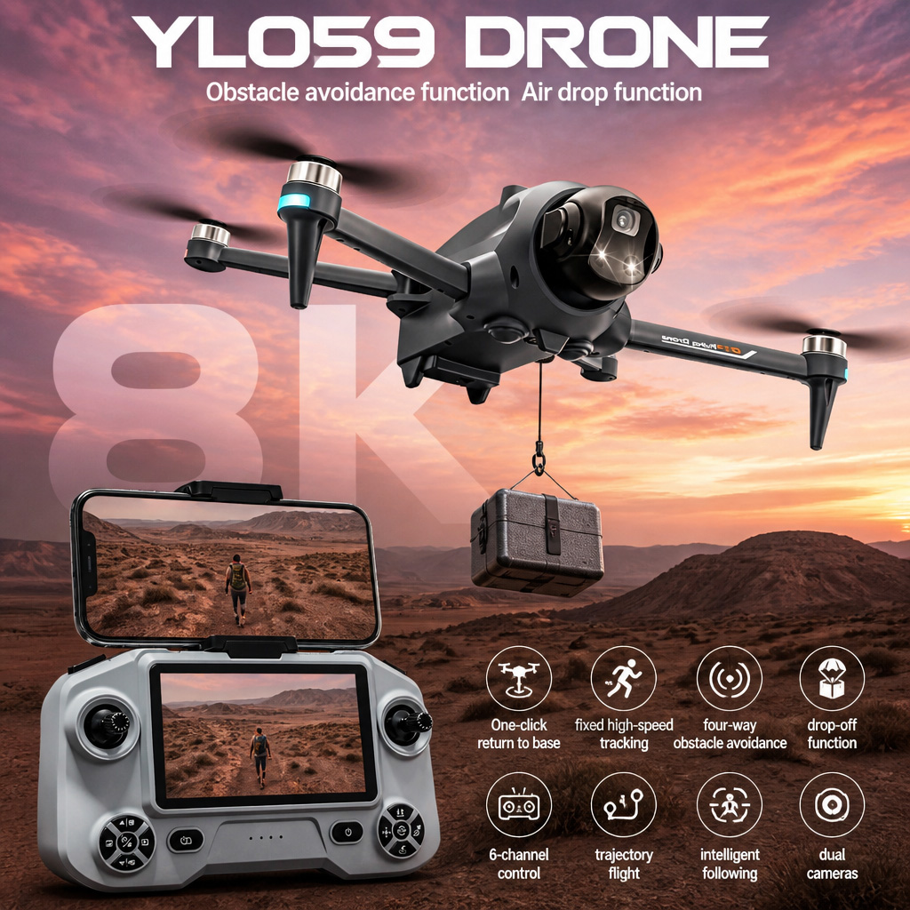 Drone Kit Professional - Potensic Drone GPS Auto Return Obstacle