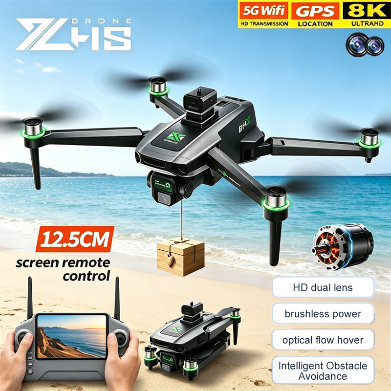 Drone Kit Tricopter - Professional ZH8 Remote Control Minis Drone
