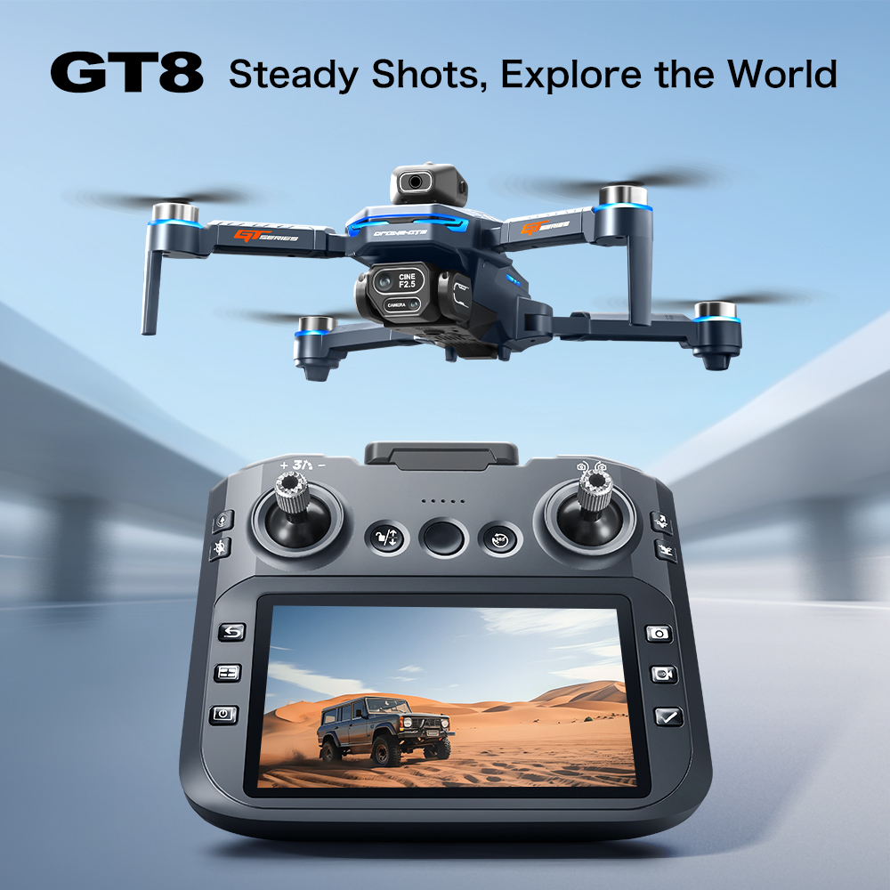 GT8 Max Foldable Drone 8K HD P - Drone Kit Professional review and price