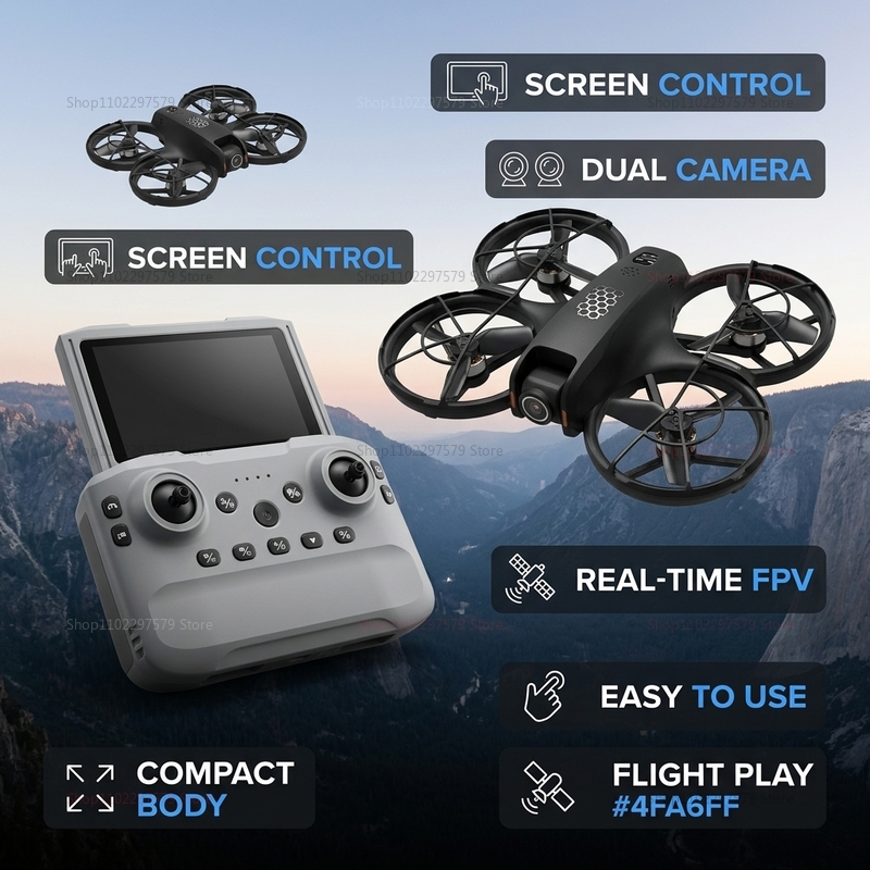 2026 NEW M5 Airplane Aerial Ph - Drone Kit Tricopter review and price