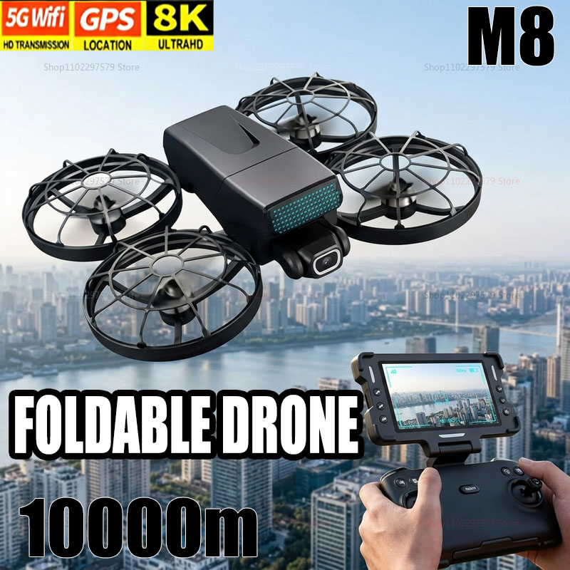 New Drones M8 GPS 8K Professio - Drone Kit With Camera review and price
