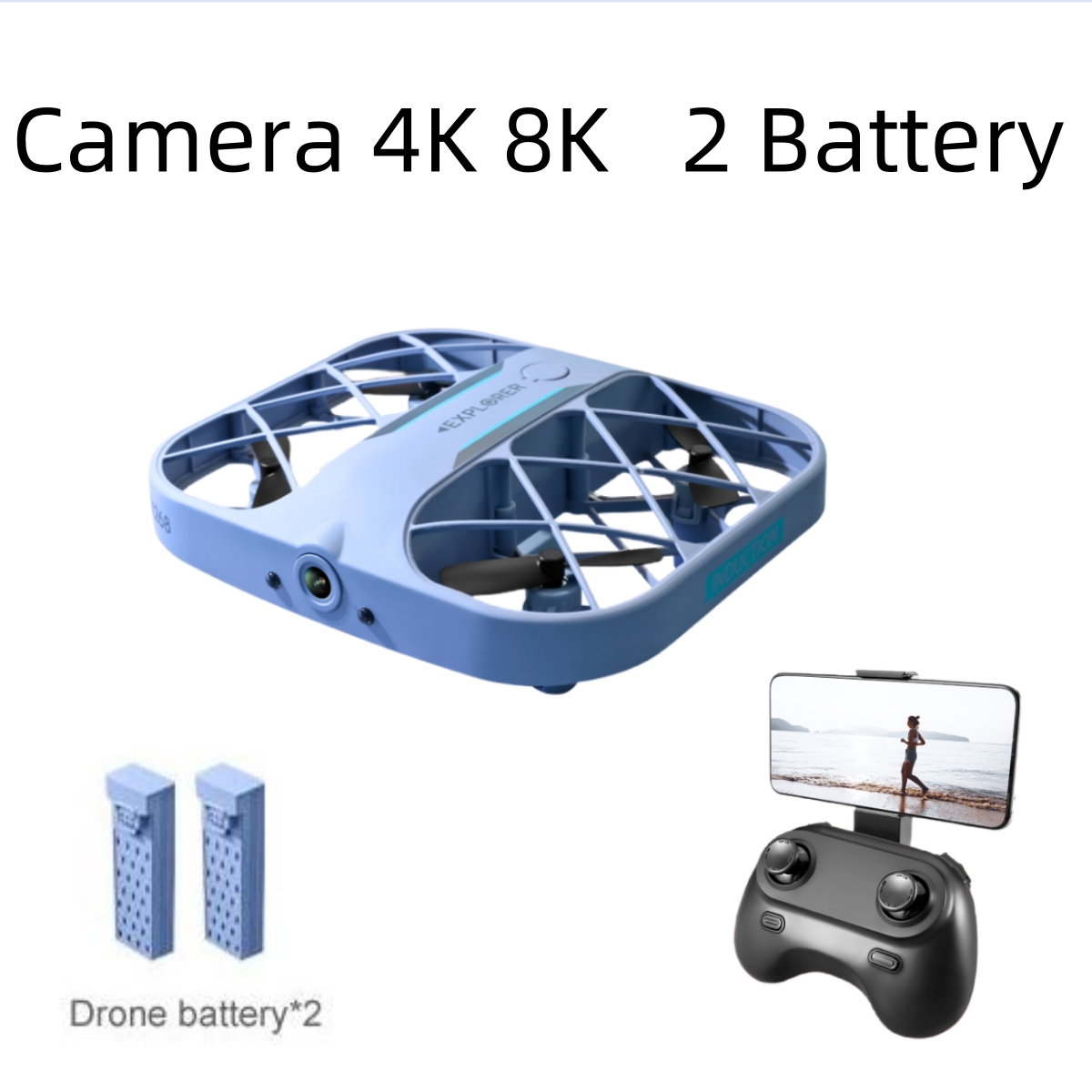 JJRC H107 FPV RC Drone with 2  - Drone Kit With Camera review and price